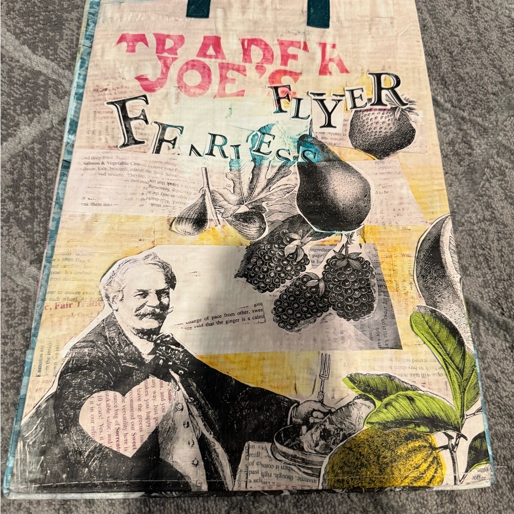 Colorful Trader Joe's Tote Bag